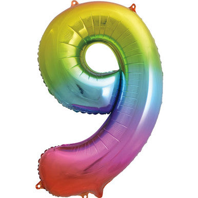Giant Foil Number Balloon - 9