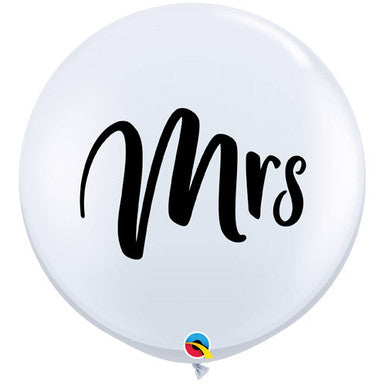 Mrs 3ft Latex Balloon