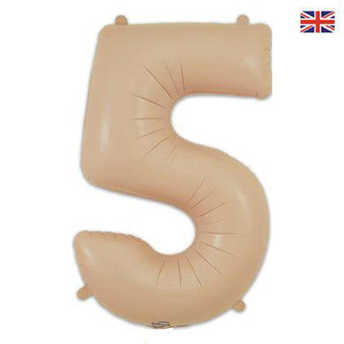 Giant Foil Number Balloon Matt Nude