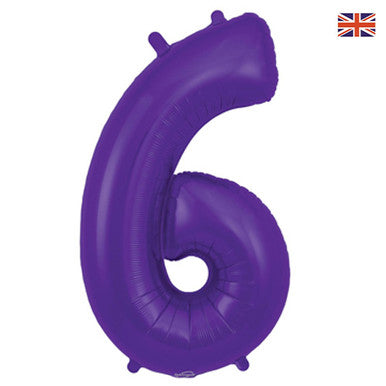 Giant Foil Number Balloon - 6