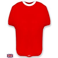 Football Shirt Red Supershape Foil Balloon