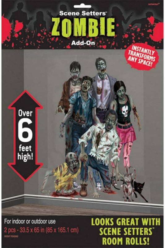 Zombie Family Add On Scene Setter Decoration