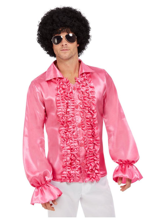 Satin Ruffled Shirt Costume