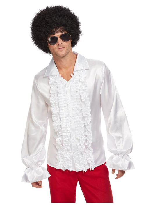 Satin Ruffled Shirt Costume
