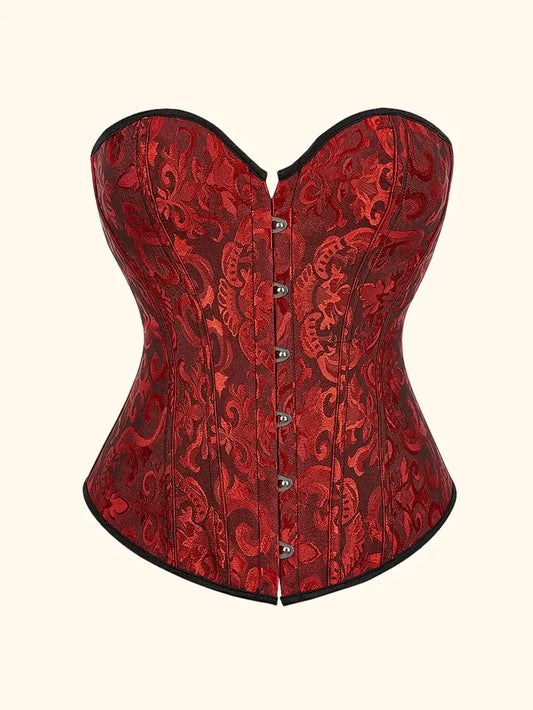 🌟New🌟 Burgundy Deluxe Lace Up Corset