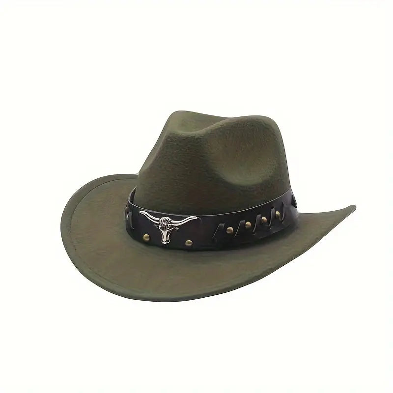 Cowboy Hat Texan Deluxe Dark Brown