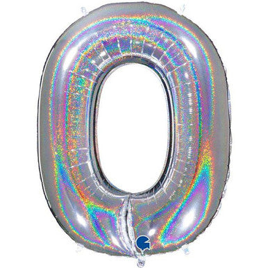 Giant Foil Number Balloon - 0
