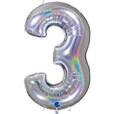 Giant Foil Number Balloon - 3