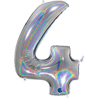 Giant Foil Number Balloon - 4