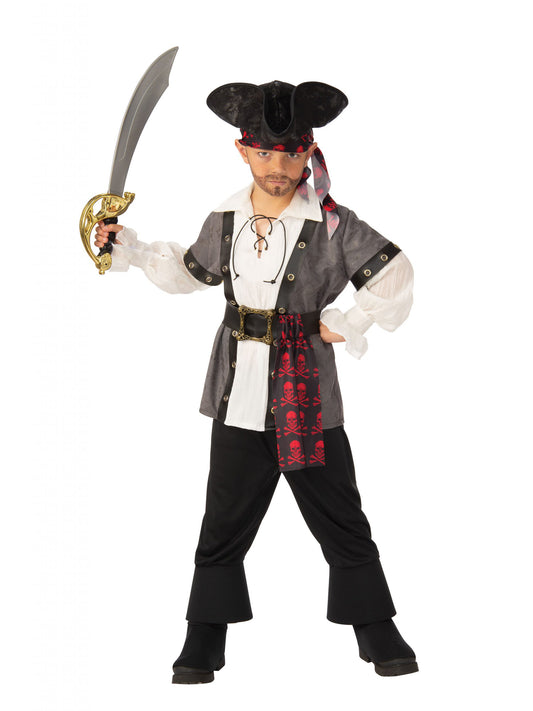 Pirate Captain Deluxe Child Costume