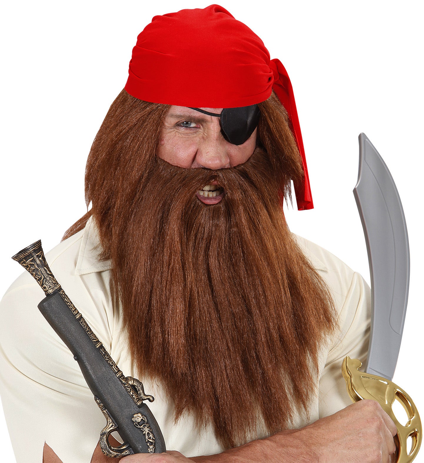 Caveman/ Pirate Wig and Beard