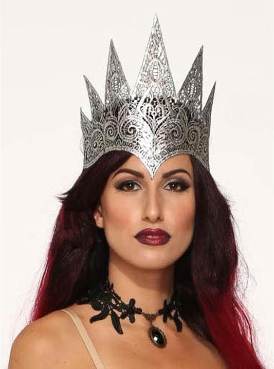 Evil Queen Lace Crown Headband