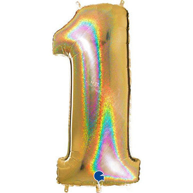 Giant Foil Number Balloon - 1