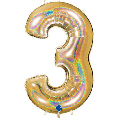 Giant Foil Number Balloon - 3