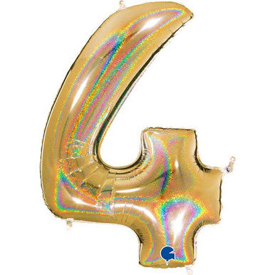 Giant Foil Number Balloon - 4