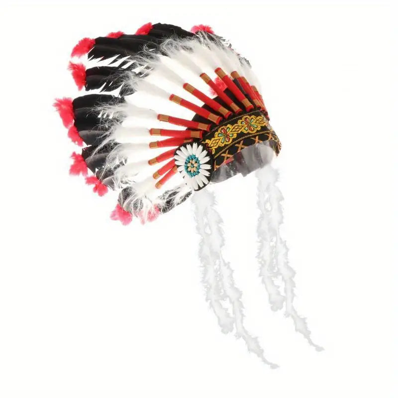 Indian Chief Headdress Super Deluxe