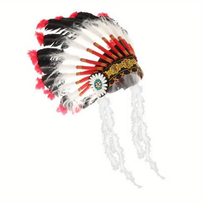 Indian Chief Headdress Super Deluxe
