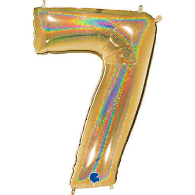 Giant Foil Number Balloon - 7