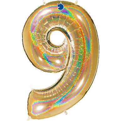 Giant Foil Number Balloon - 9