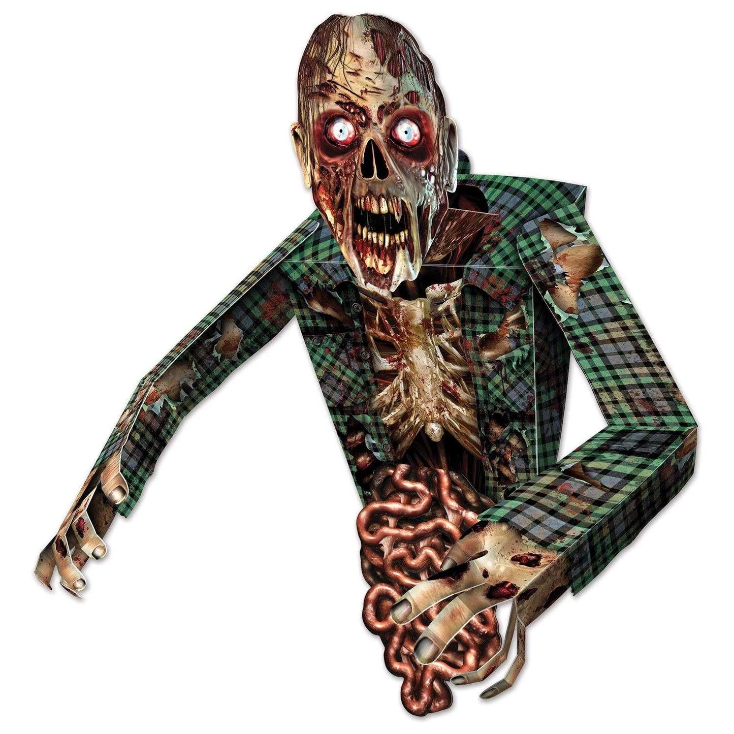 3D Zombie Cutout