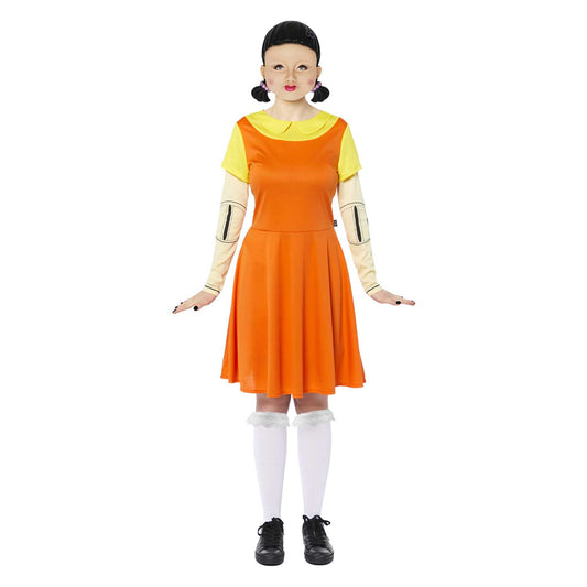 Official Squid Game Doll Costume