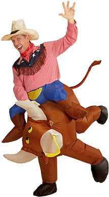 Inflatable Ride on Bull Costume