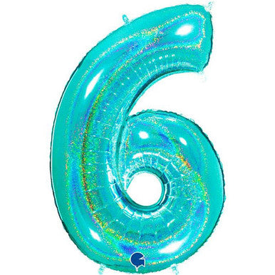 Giant Foil Number Balloon - 6