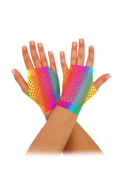 Fishnet Gloves Short
