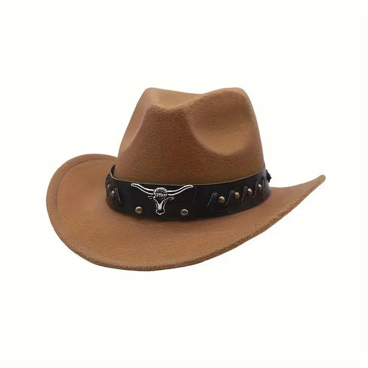 Cowboy Hat Texan Deluxe Light Brown