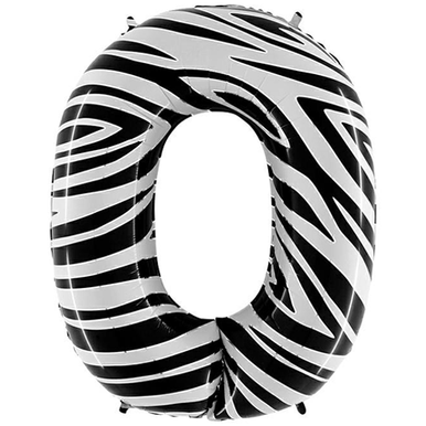 Giant Foil Number Balloon - 0