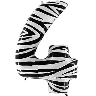 Giant Foil Number Balloon - 4