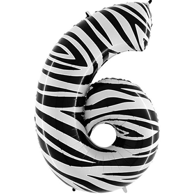 Giant Foil Number Balloon - 6