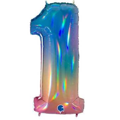 Giant Foil Number Balloon - 1