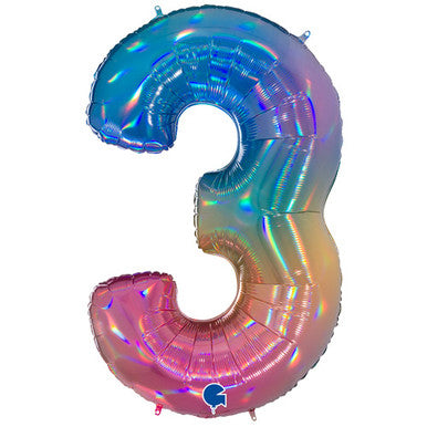 Giant Foil Number Balloon - 3