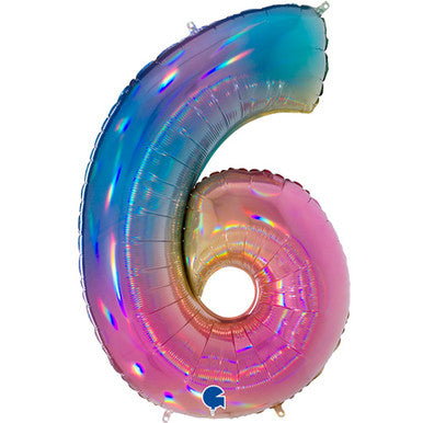 Giant Foil Number Balloon - 6
