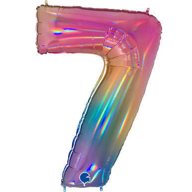 Giant Foil Number Balloon - 7