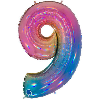 Giant Foil Number Balloon - 9