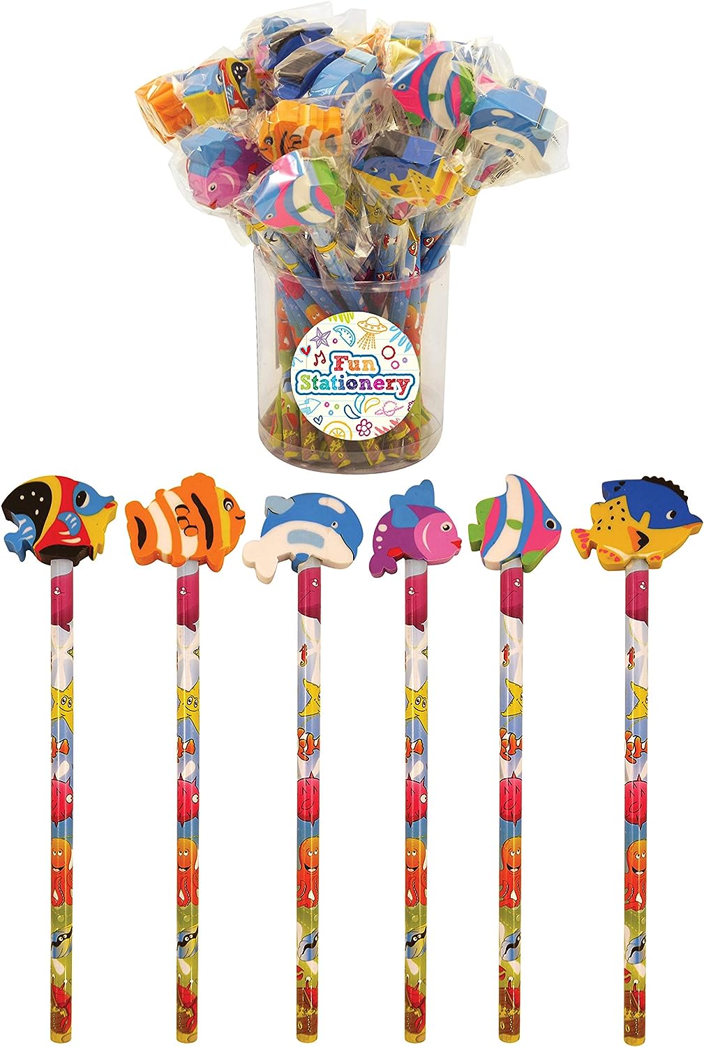 Sealife topper pencil