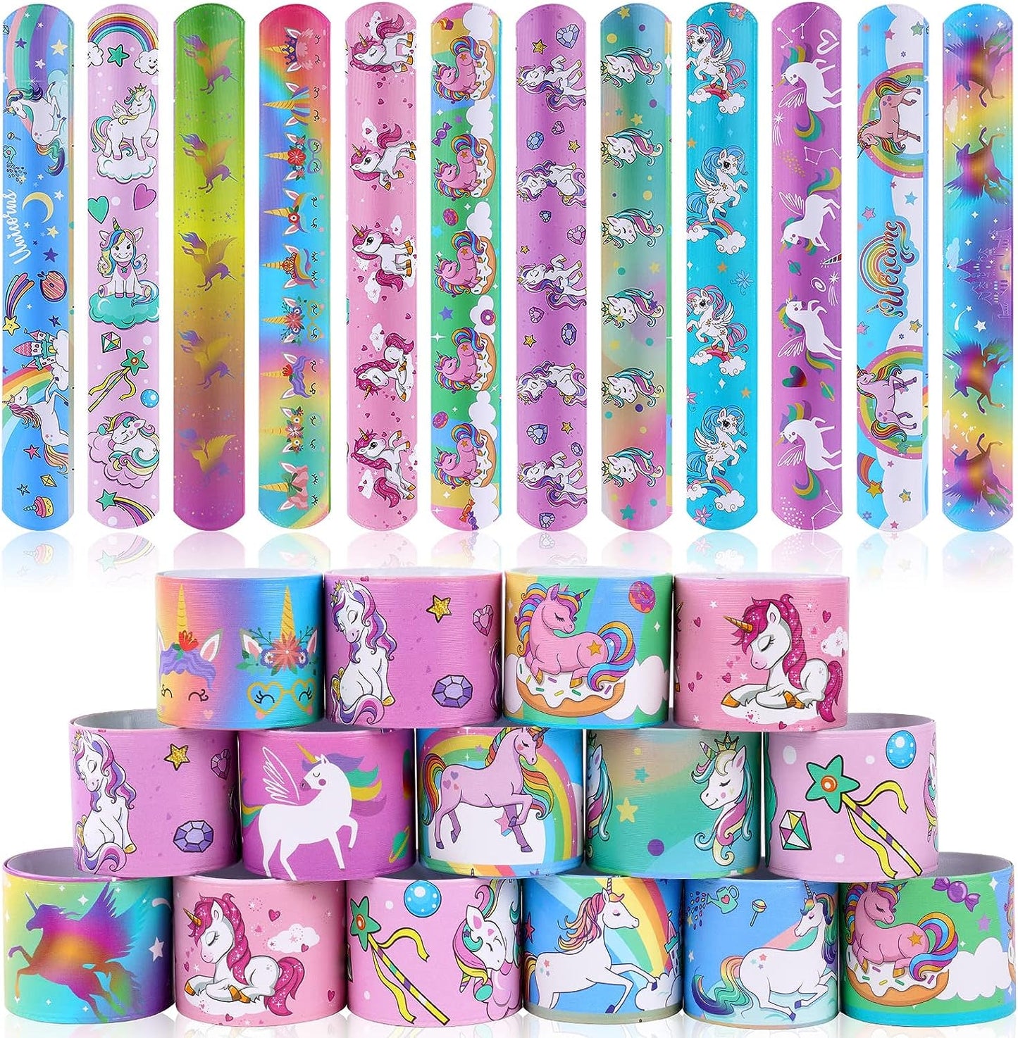 Snap band bracelet unicorn