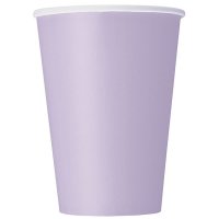 Purple Lilac Paper Cups - 14pkt