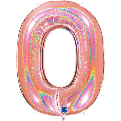 Giant Foil Number Balloon - 0