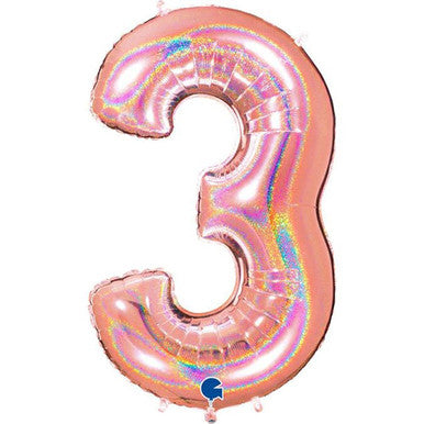 Giant Foil Number Balloon - 3