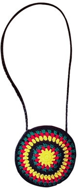 Reggae Rasta Crochet Handbag