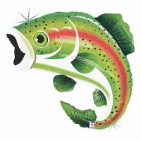 Trout Fish Supershape Foil Balloon