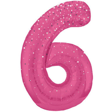 Giant Foil Number Balloon - 6