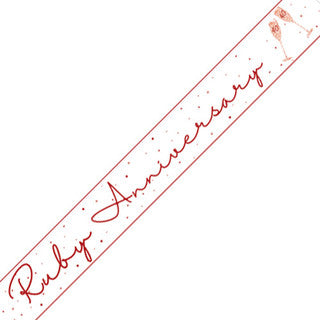 Happy 40th Anniversary Script Banner