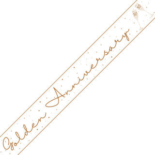 Happy 50th Anniversary Script Banner