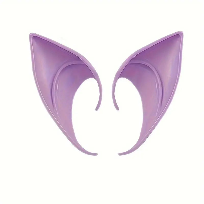 Hook Over Elf Ears Purple Large
