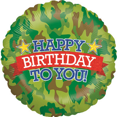 Army Birthday 18" Balloon