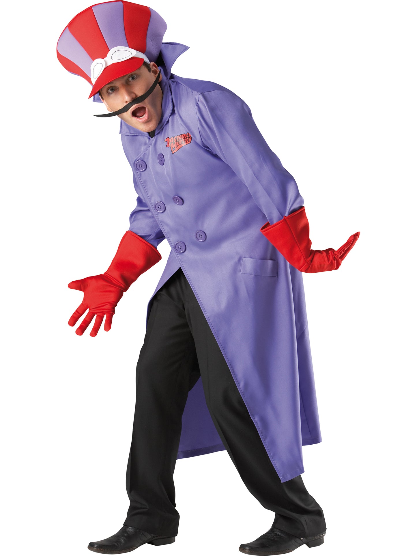 Official Wacky Races Dick Dastardly Costume